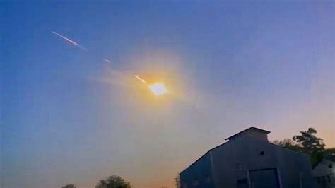 Spectacular fireball lights up evening sky over Argentina