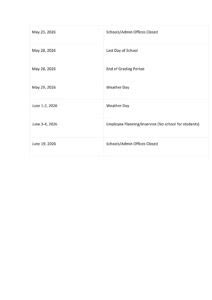 Duval County fl Schools Calendar 25-26 [PDF] - EduCounty