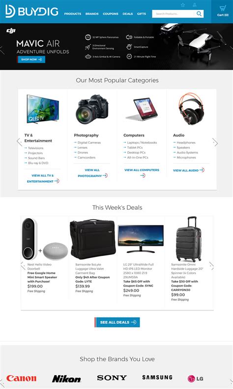 美国电子产品购物网站：BuyDig.com - world68海淘
