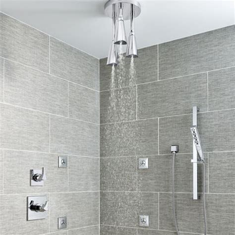 Pendant 57140 Ceiling Mount H2Okinetic® Showerhead | Delta Faucet ...
