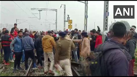 Students in Bihar protest against Railway Board's NTPC exam results ...