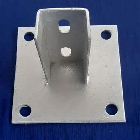 Solar Base Plate - MS Base Plate Manufacturer from Rajkot