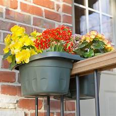 Balcony Planters by The Adjustable Balcony Rail Planter Hammacher Schlemmer Balcony Planters