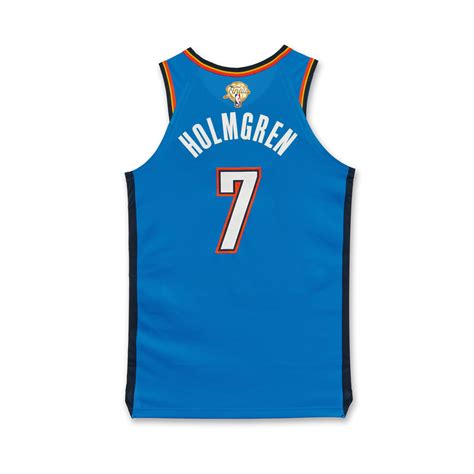 Chet Holmgren Oklahoma City Thunder 2025 NBA Finals Game Worn Icon ...