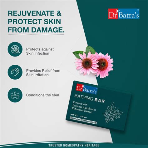 Dr Batra's Bathing Bar. Gives Clean, Clear, Radiant Skin. Contains ...