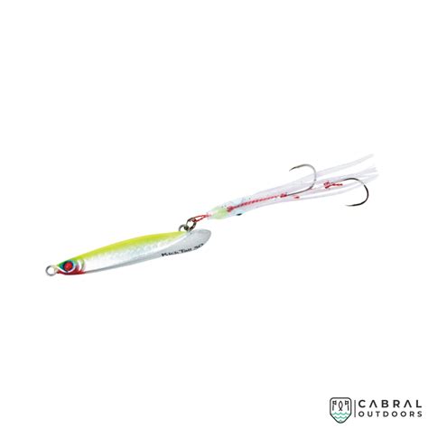 Hayabusa Jack Eye Kick Tail Saltwater Vertical Jig | 40g | 7cm – Cabral ...