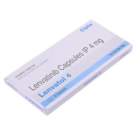 Lenvatol 4 Capsule | Uses, Side Effects, Price | Apollo Pharmacy