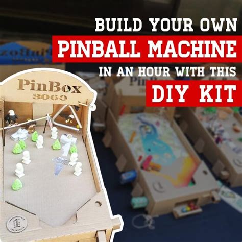 Build Your Own Pinball Machine in an Hour with This DIY Kit – Pinball Sales Australia