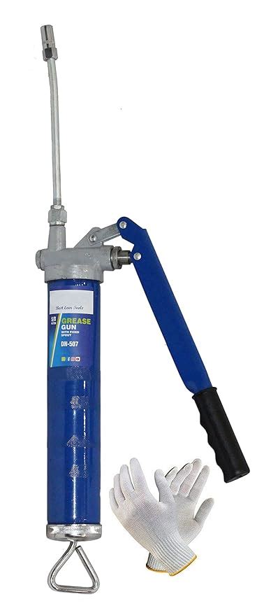 Digital Craft Heavy-Duty Hand-Operated Grease Gun | Single Pump Manual ...