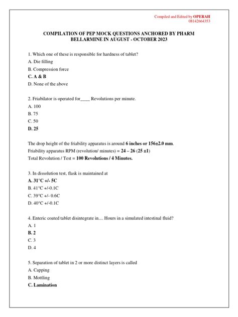 Image result for Pep Test Questions