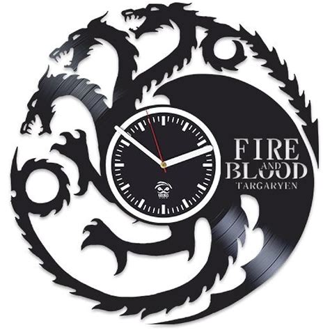 Kovides Mother of Dragons Vinyl Wall Clock - Game of India | Ubuy