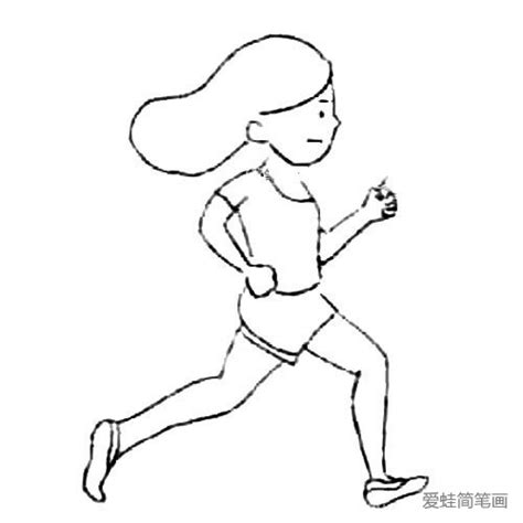 跑简笔画 的图像结果