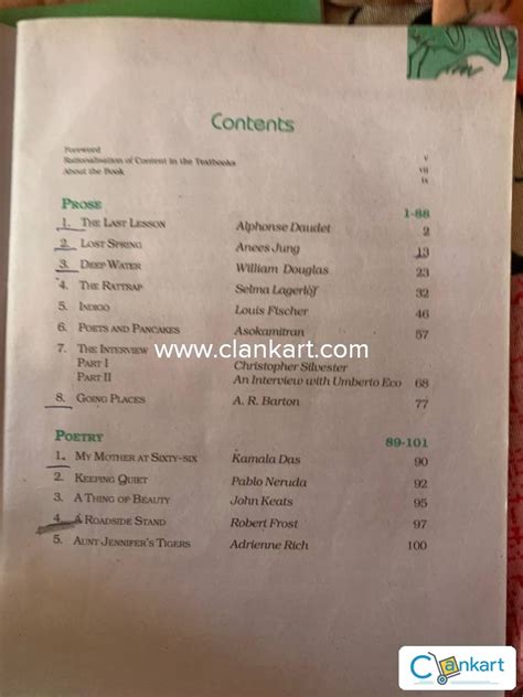 Image result for Class 12th English Syllabus Flamingo