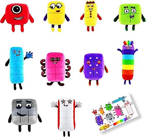 Buy Numberblocks Toy, Cute Numberblocks Plush Set from Math ...