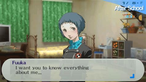 Persona 3 Portable: Fuuka (Priestess) social link choices guide | RPG Site