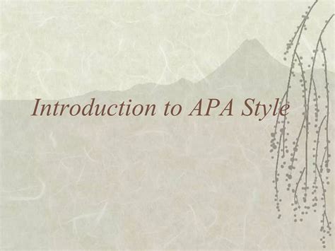 Image result for APA Format Introduction