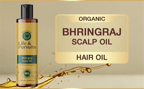 Buy Life & Pursuits Organic Hair Growth Oil (200 ml) - Ayurvedic Scalp ...