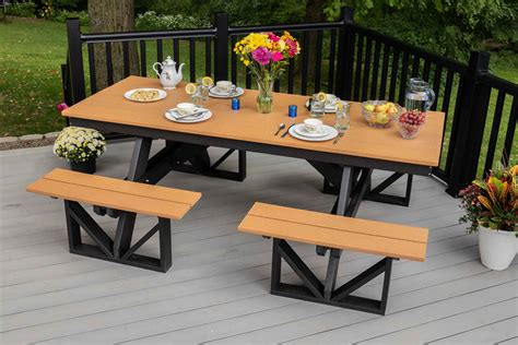 Outdoor Patio Tables made of Poly-Lumber | Sunset Furniture