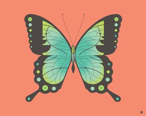 Wheatpaste Art Collective Gloss Swallowtail by Bee Things Canvas Wall ...