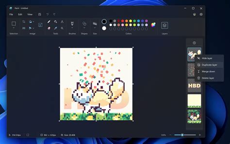 Python Microsoft Paint 的图像结果
