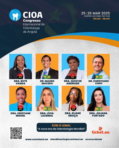 Congresso Internacional de Odontologia de Angola 2025, Centro Cultural ...