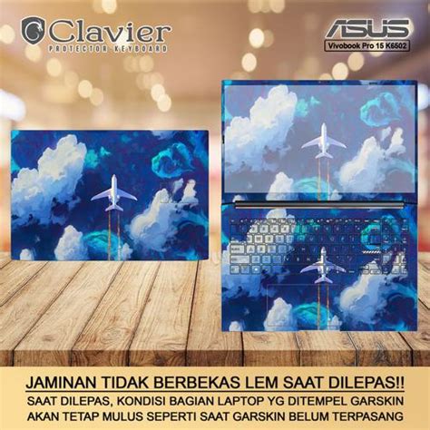 Jual Cover Garskin Laptop Asus VivoBook Pro 15 K6502 K6502H K6502HC ...