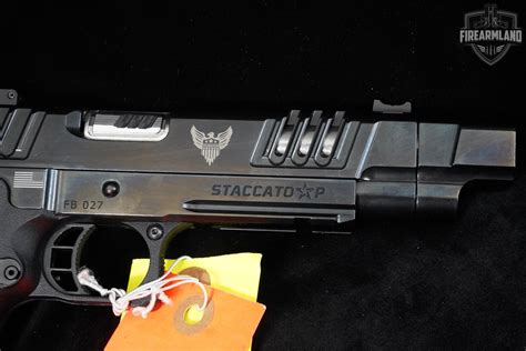 COMMEMORATIVE Staccato (STI) 2011 P Fallen Blue 2022 27 of 100 9mm 2011 ...