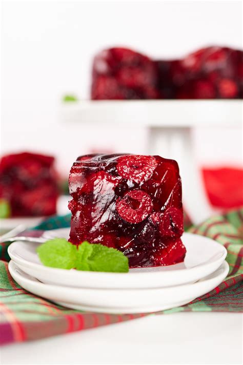Cherry Jello Salad (2-Ingredient No-Bake Side or Dessert!) · jellojoy