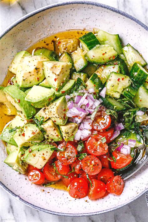 Healthy Cucumber Salad Recipe — Eatwell101