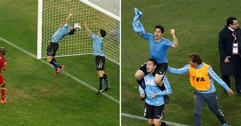 Pause, rewind, play: Infamous Luis Suarez handball, Ghana's ...