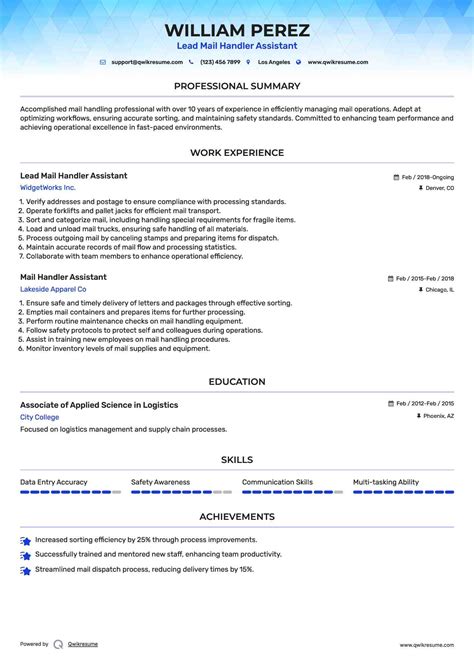 Mail Processing Assistant 的图像结果