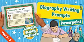 Biography Writing Explanation Powerpoint