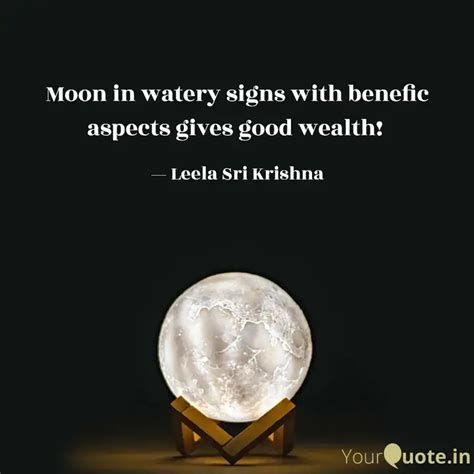 Moon in watery signs with... | Quotes & Writings by Leela Sri Krishna ...