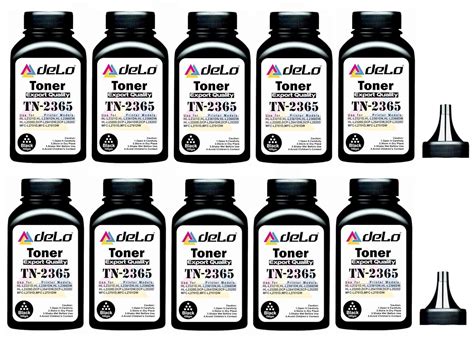 DELO TN 2365 Toner Powder Refill for Brother TN 2365 Toner Cartridge ...