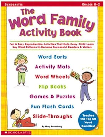 Buy The Word Family Activity Book: Fun and Easy Reproducible Activities ...