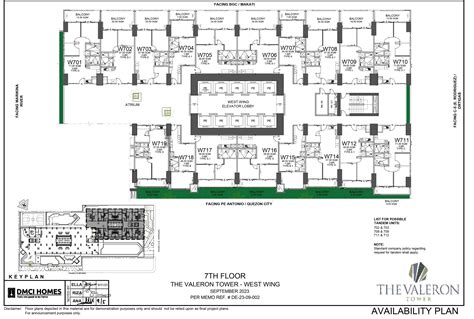 West Wing - 7th Floor - The Valeron Tower | DMCI Homes