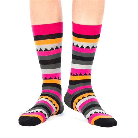 Mid-Calf Sock // Rainbow // Pack of 3 (Size: 6-9) - Ballonet - Touch of ...