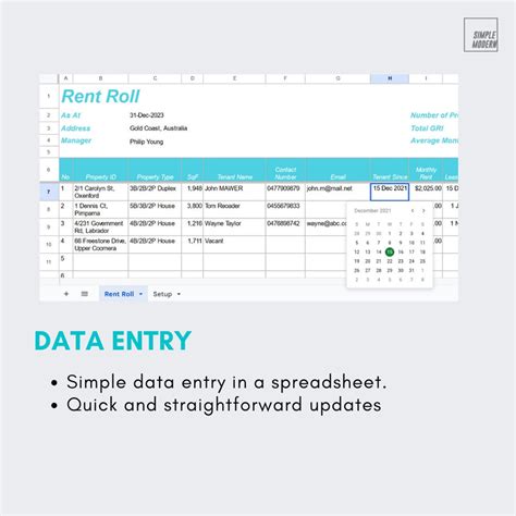 Rent Roll Template Google Sheets Spreadsheet, Instant Download ...