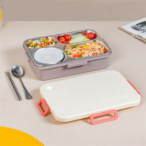 Insulated Lunch Box Online With 4 Section - 900ml | Nestasia