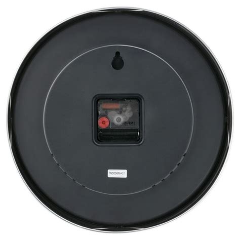 Buy Online Titan Metallic White Wall Clock with Brushed Case - 30 cm x ...