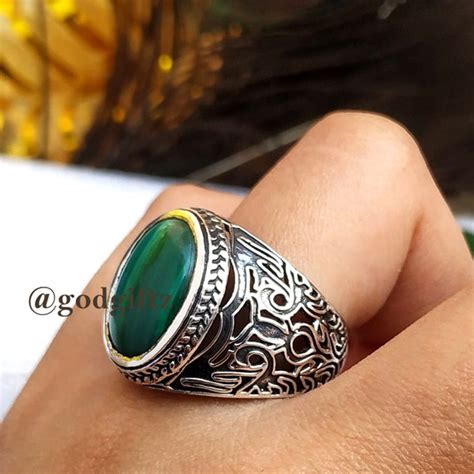 Buy Malachite Ring Online In India - Etsy India
