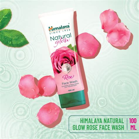 Himalaya Natural Glow Rose Face Wash, 100 ml Price, Uses, Side Effects ...