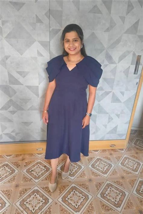 Buy Premium Cowl Sleeve Dress Online | SizeYOU by Jaey