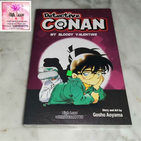 Buku Komik Detective Conan My Bloody Valentine Comic English Book Impor ...