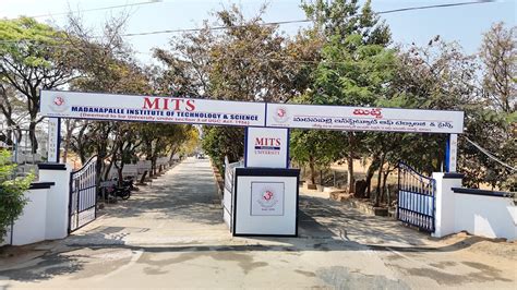 Madanapalle Institute of Technology & Science - Deemed to be University