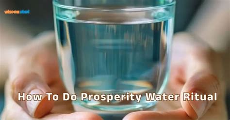 How To Do Prosperity Water Ritual: असीम संपन्नता लाएगा पानी का यह ...