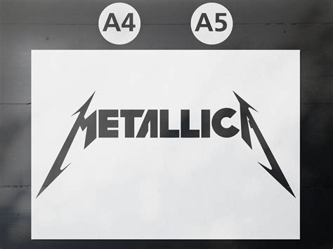 Band Logo Stencils at Norman Nelson blog