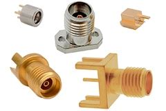 RF/Coaxial PCB Connectors - Amphenol SV Microwave | DigiKey