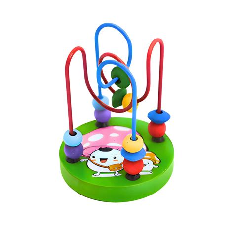 Sadugudu Mini Beads Maze for Kids Colourful Roller Coaster Beads Brain ...