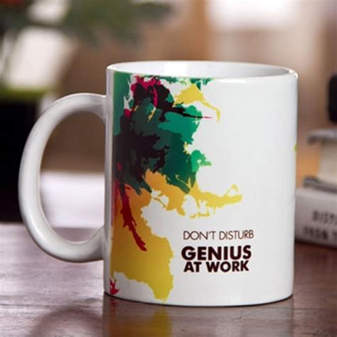 Buy Hot Muggs DND Genius at Work Ceramic Mug, 315ml Online at Low ...